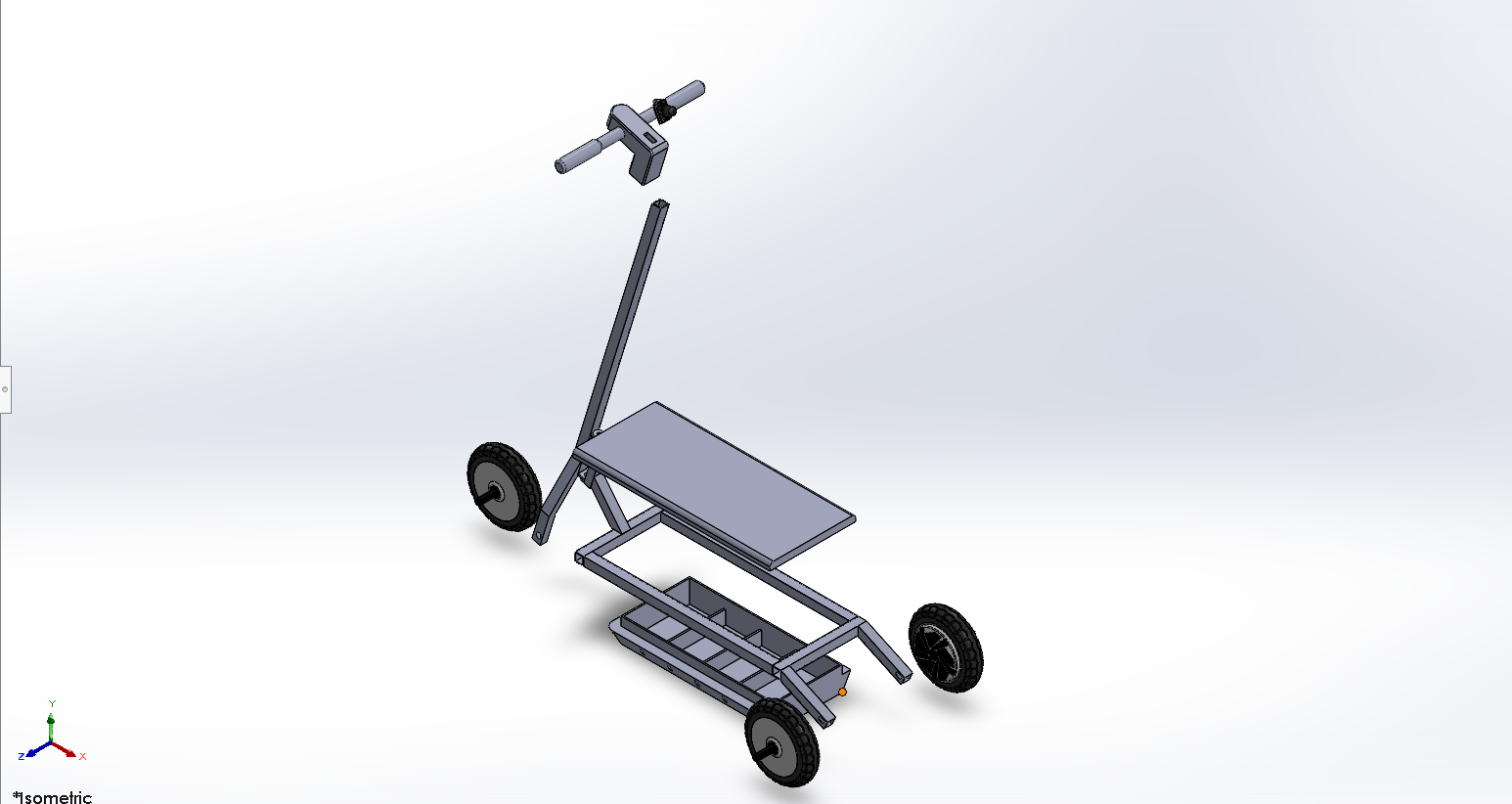 Exploded CAD view